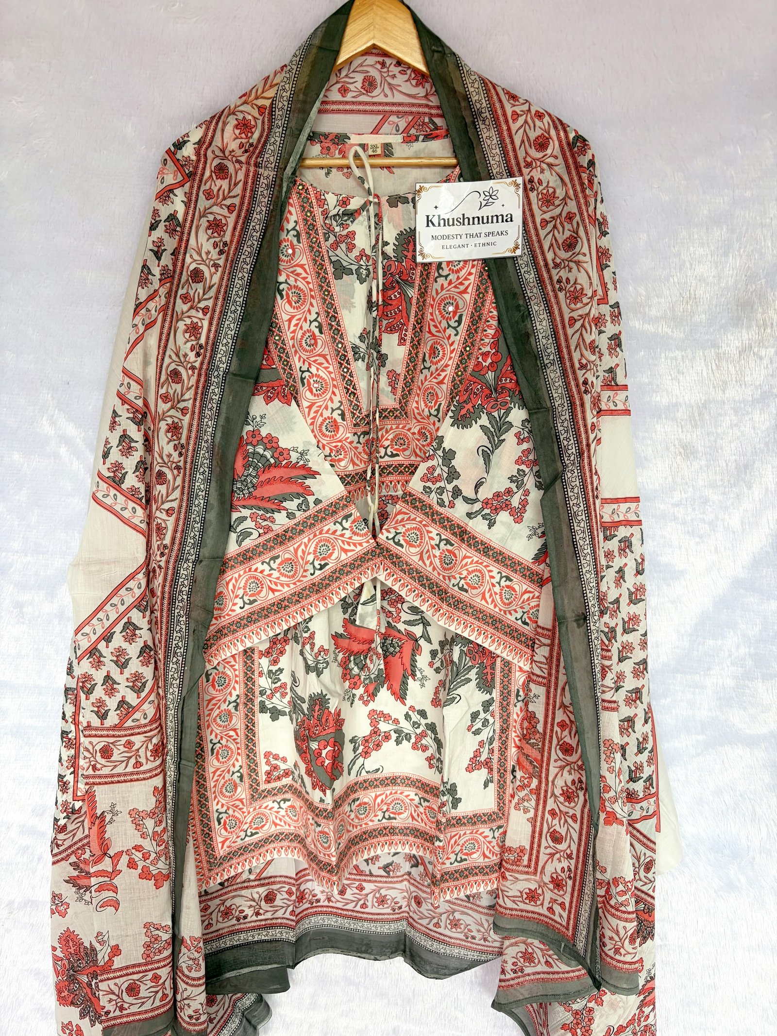 Cotton Farshi Shalwar Suit Set