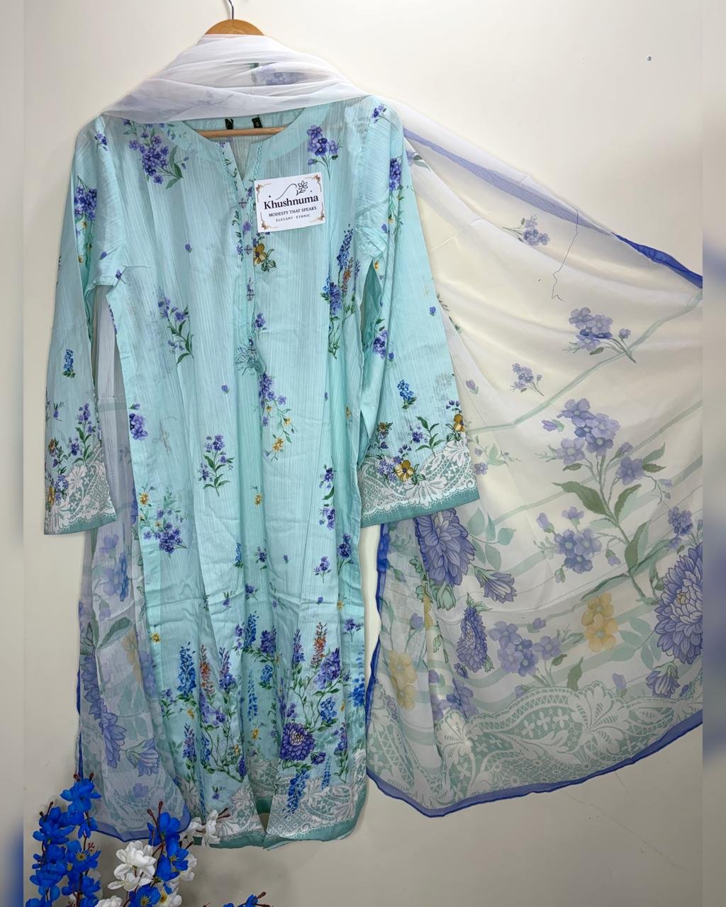 Sadabahar Printed Lawn Suit