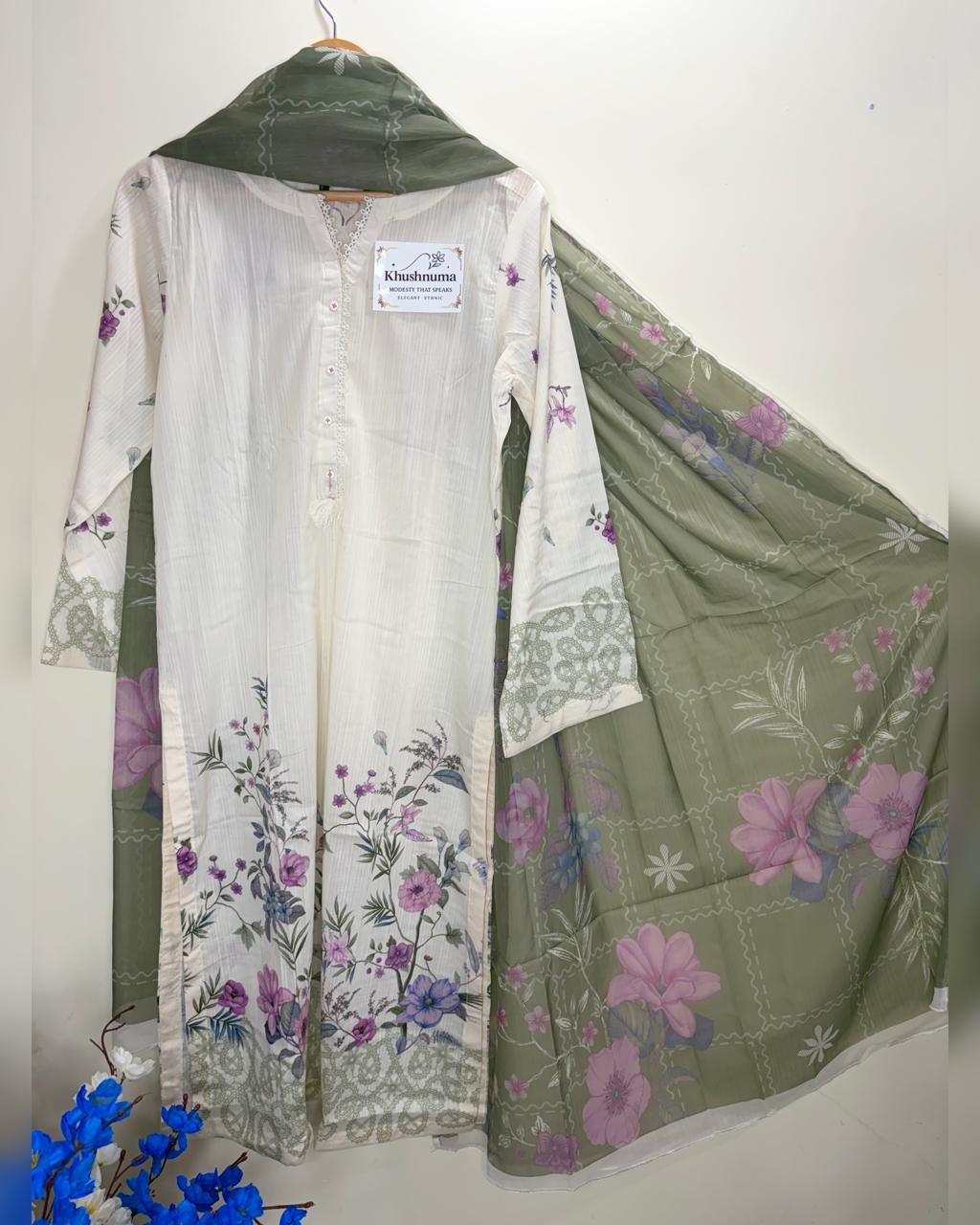 Sadabahar Printed Lawn Suit